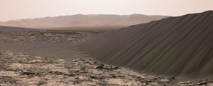 Photo de la dune Namib